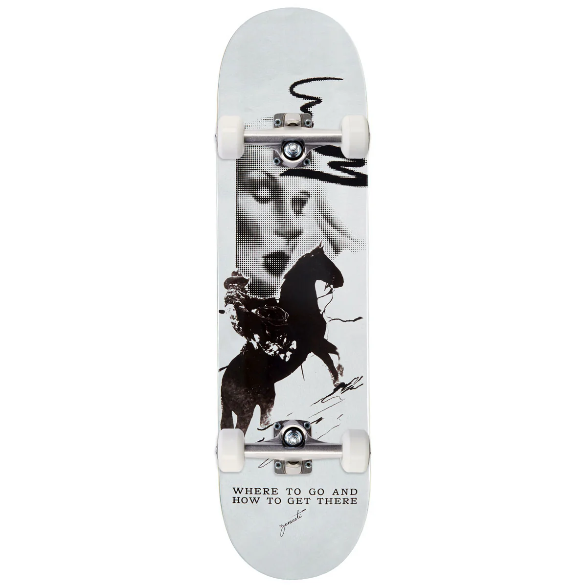 CCS x Zanereti Where To Go Skateboard Complete - 7.50"