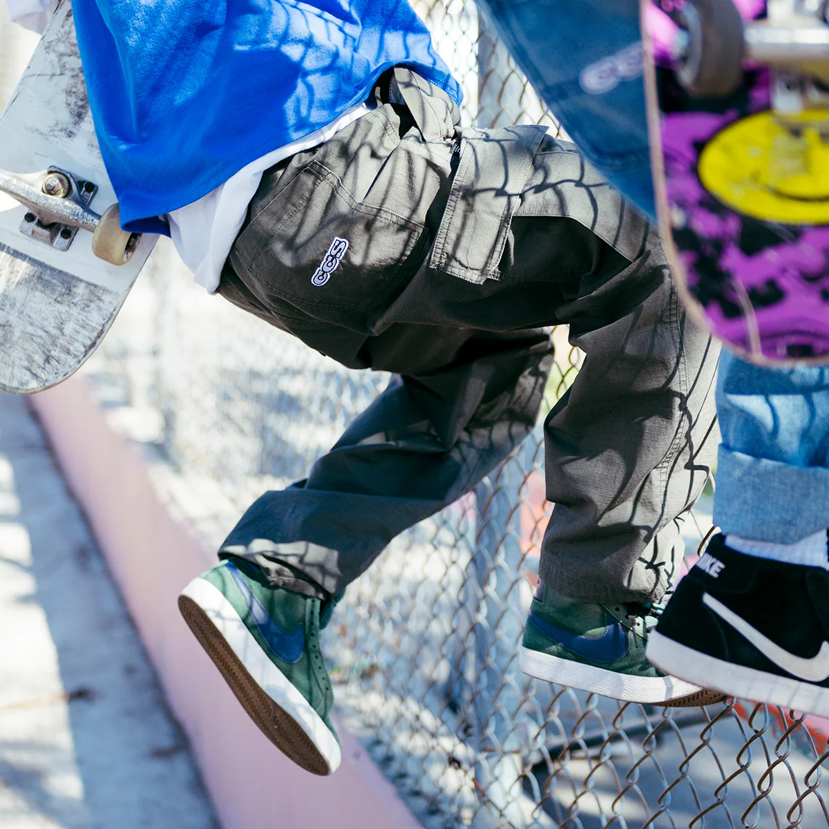 CCS Youth Easy Ripstop Cargo Pants - Black - Image 12