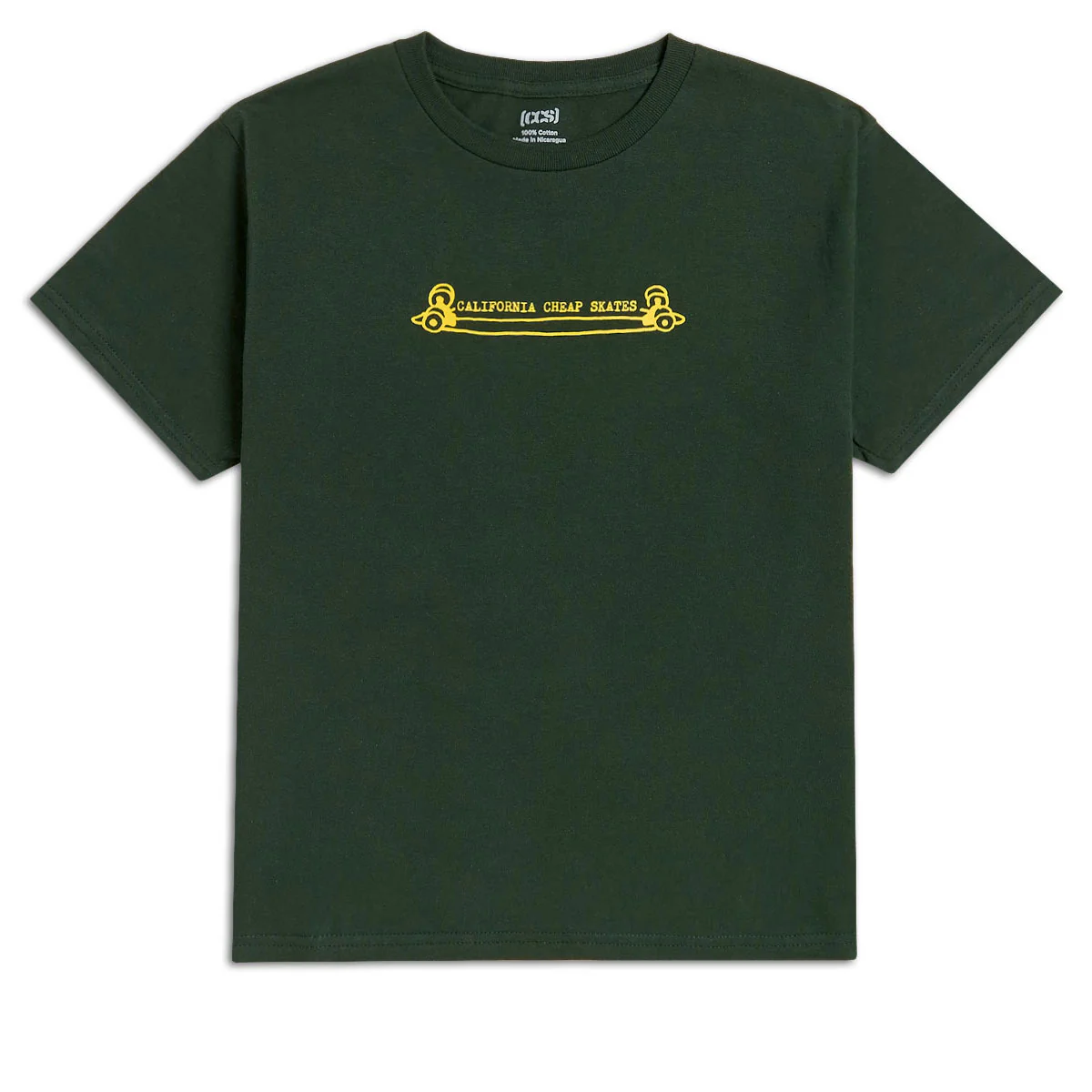 CCS Youth Heritage Cheap Skates T - Shirt - Forest - YMD