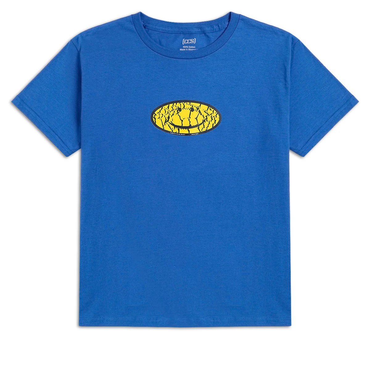 CCS Youth Smile Decay T - Shirt - Blue - YXL
