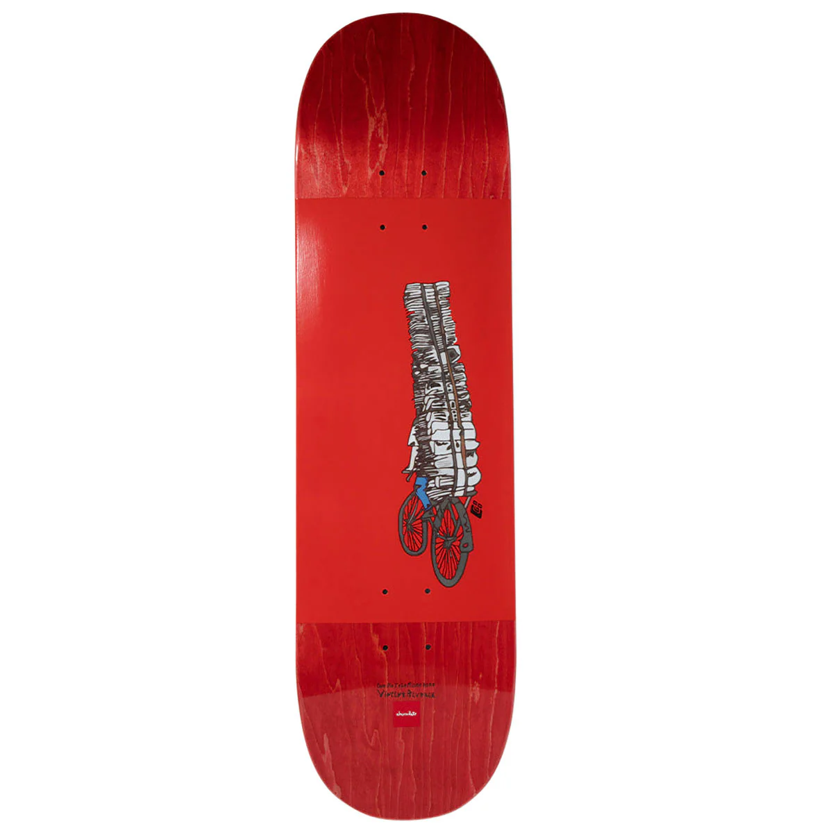 Chocolate Alvarez Cada Dia Skateboard Deck - 8.25"