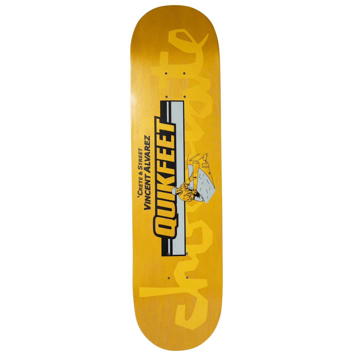 Chocolate Alvarez Crete & Street Skateboard Deck - 8.25"