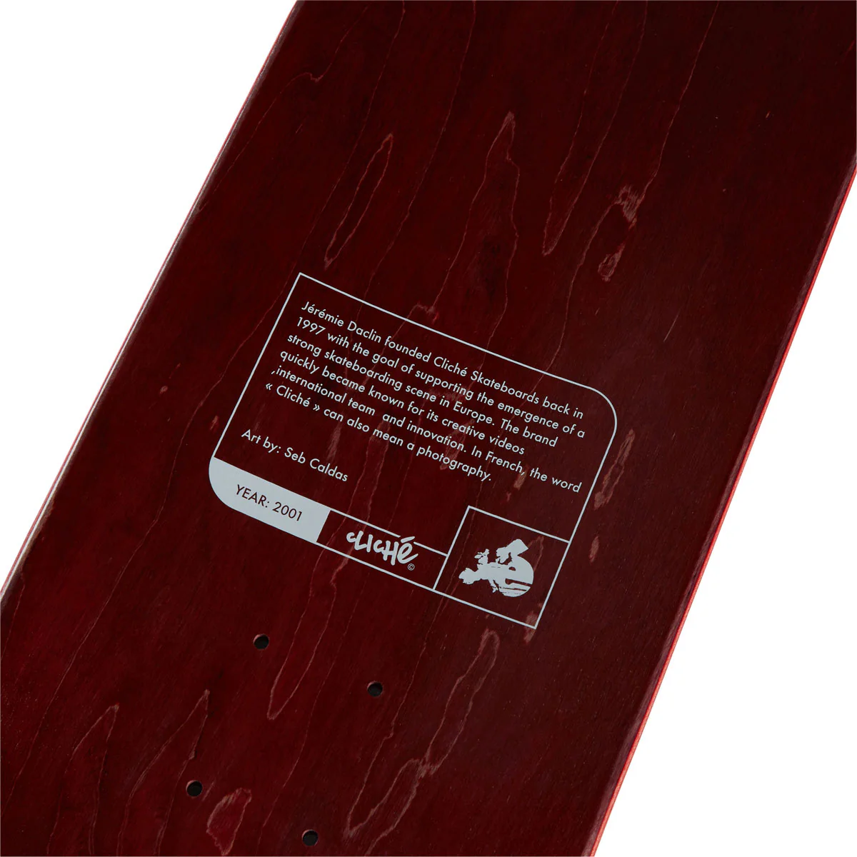 Cliché Jeremie Daclin Camera Skateboard Complete - 8.50" - Image 3