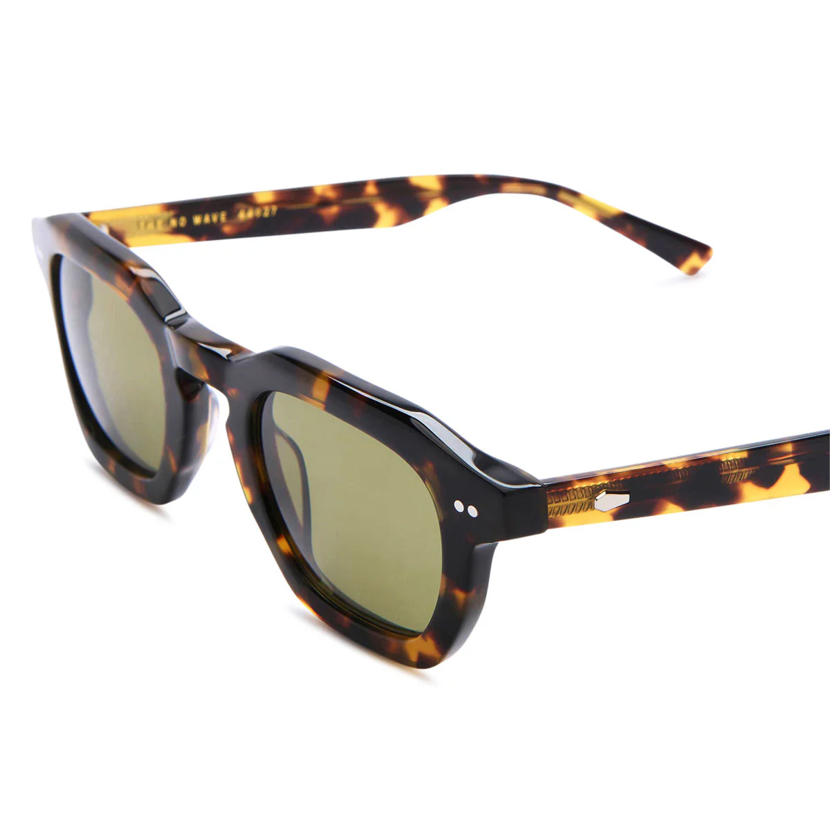 Crap Eyewear The No Wave Sunglasses - Lunar Tortoise Bio/Polarized Olive - Image 4