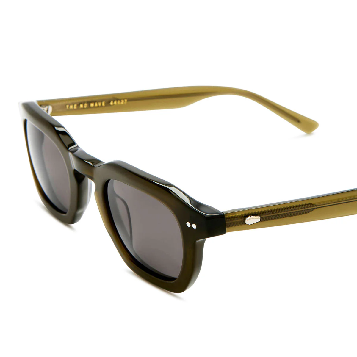 Crap Eyewear The No Wave Sunglasses - Seaweed Bio/Polarized Smoke - Image 4