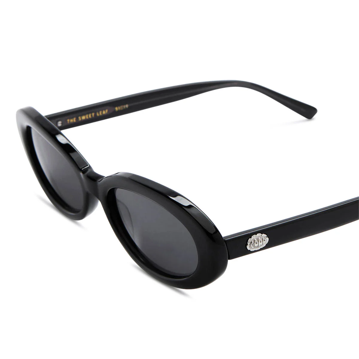 Crap Eyewear The Sweet Leaf Sunglasses - Black Bio/Polarized Grey - Image 4