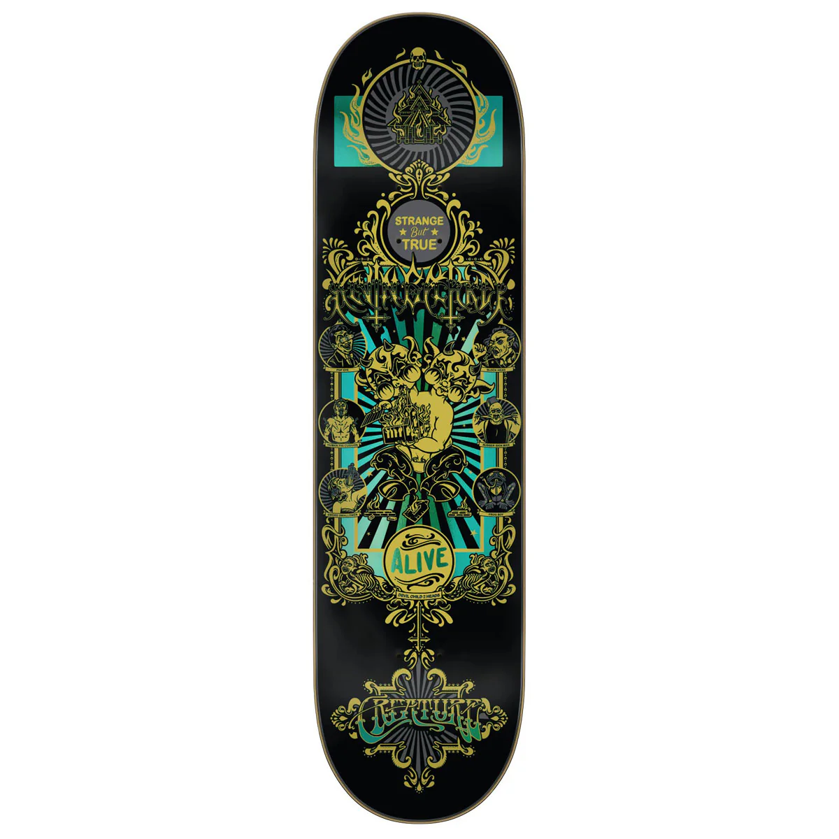 Creature Baekkel Sideshow Pro Skateboard Deck - 8.25"
