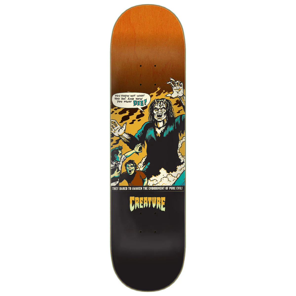 Creature Comicbook Relic Stumps 7 Ply Birch Skateboard Deck - 8.25"