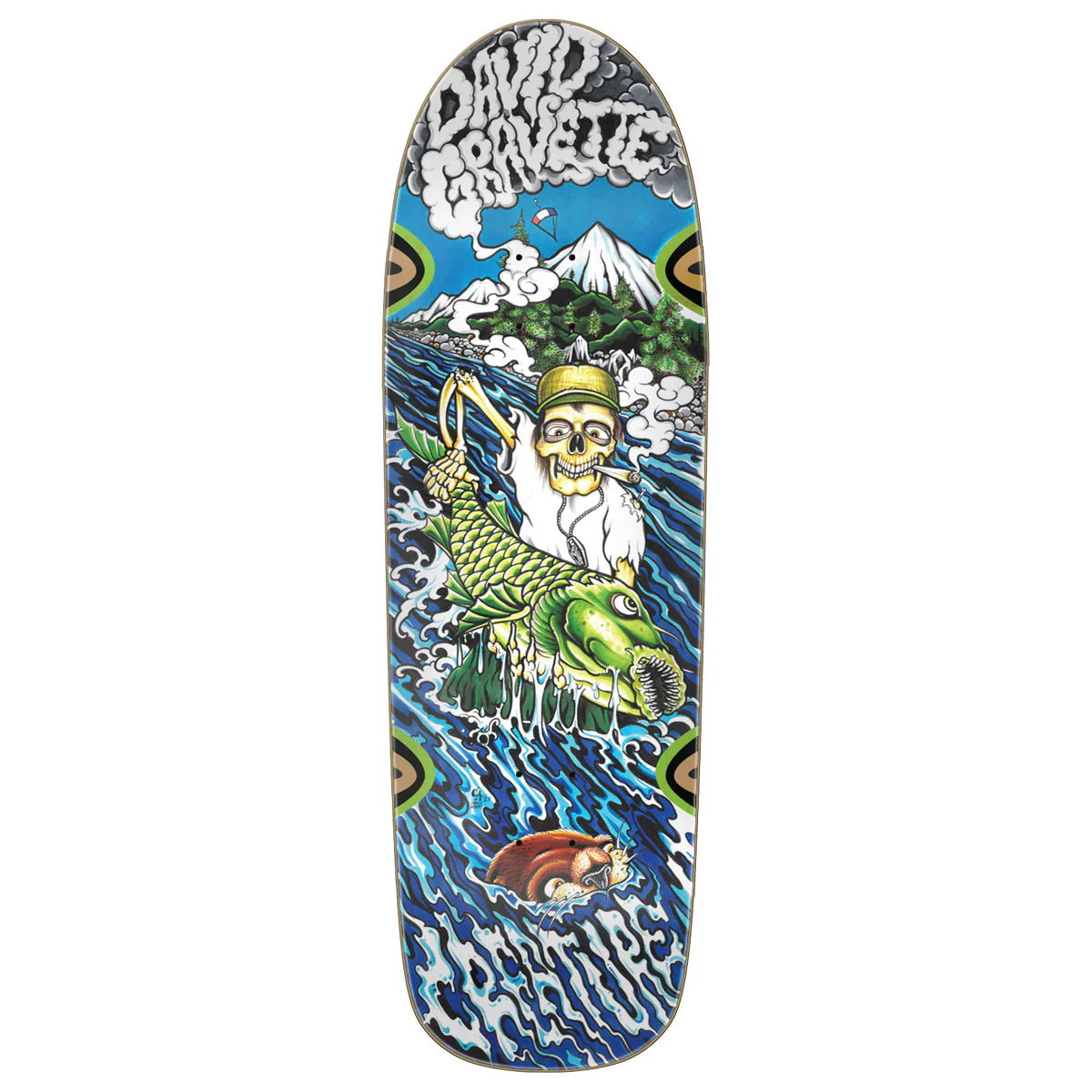 Creature Gravette Hippe Falls Pro Skateboard Deck - 9.00"