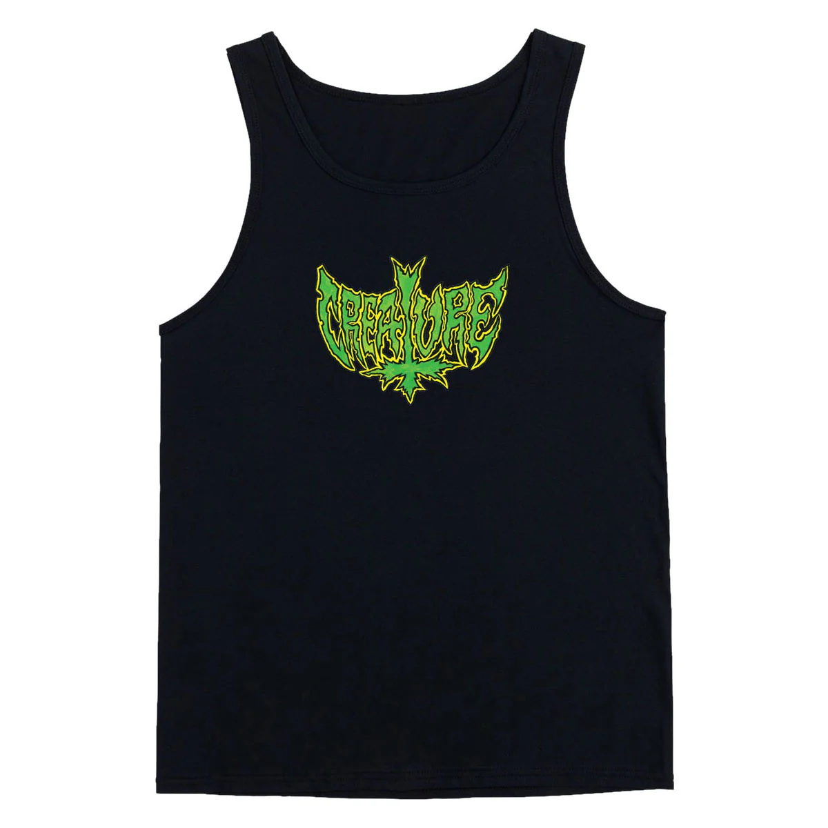 Creature Gravette Hippie Skull 20th Tank Top - Black