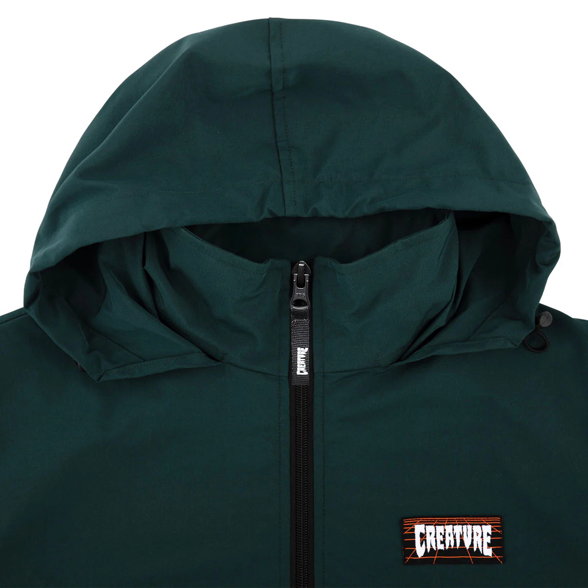 Creature Lost At Sea Packable Jacket - Black/Green - Image 5