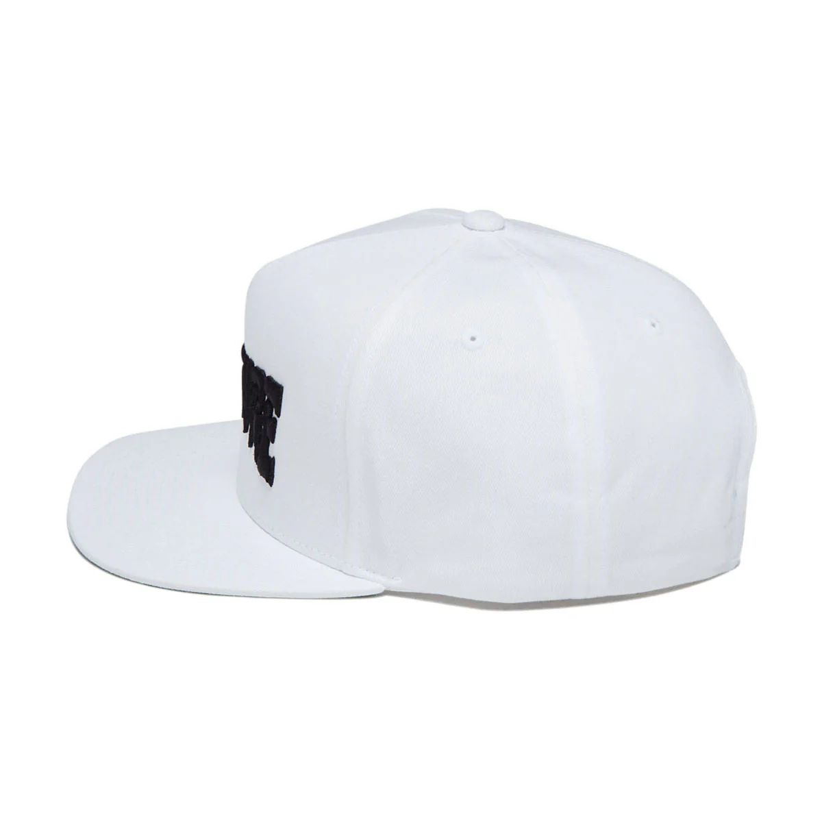 Creature Mono Logo Snapback Hat - White - Image 3
