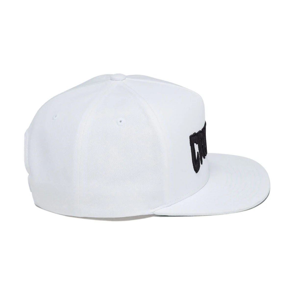 Creature Mono Logo Snapback Hat - White - Image 4