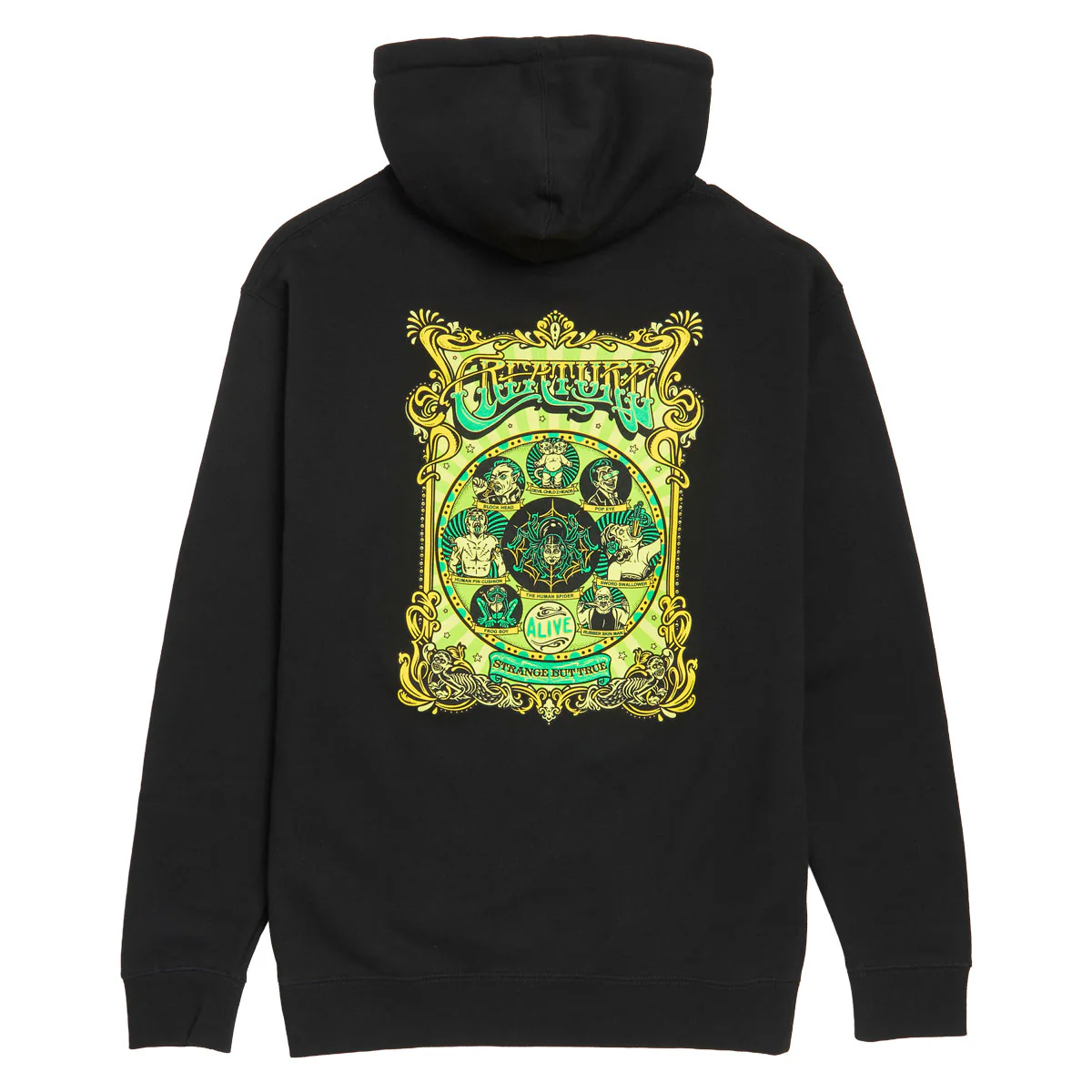 Creature Sideshow Hoodie - Black