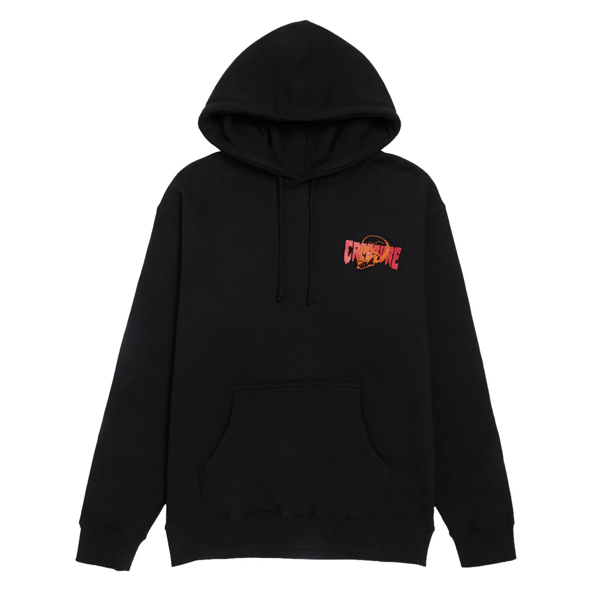 Creature Spiral Skull Hoodie - Black - Image 2