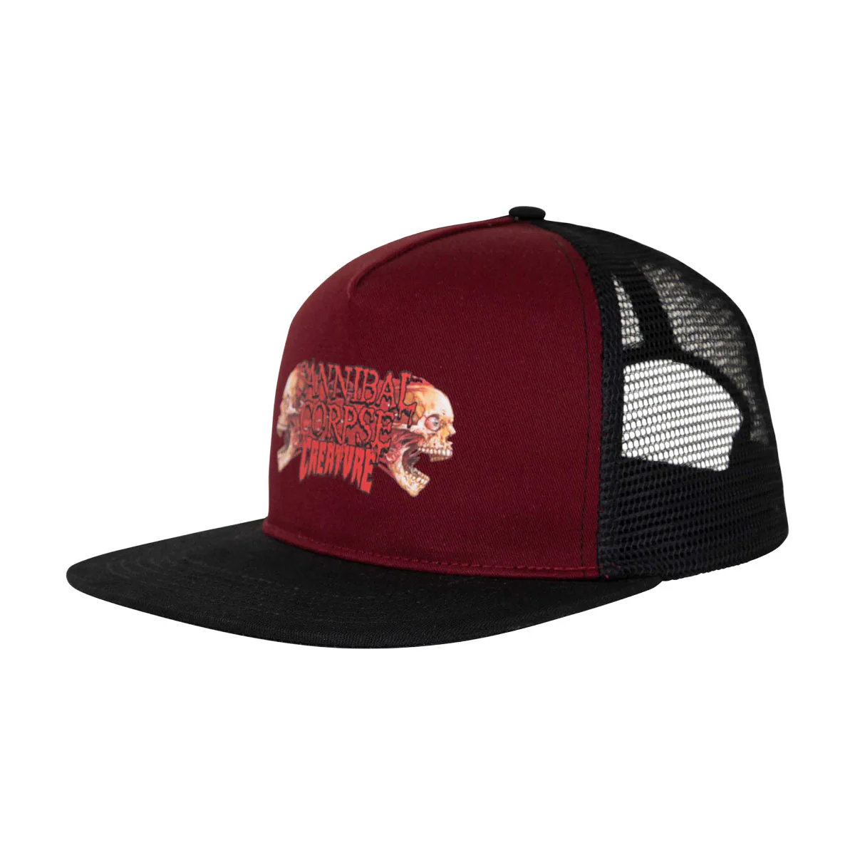 Creature x Cannibal Corpse Snapback Hat - Cardinal