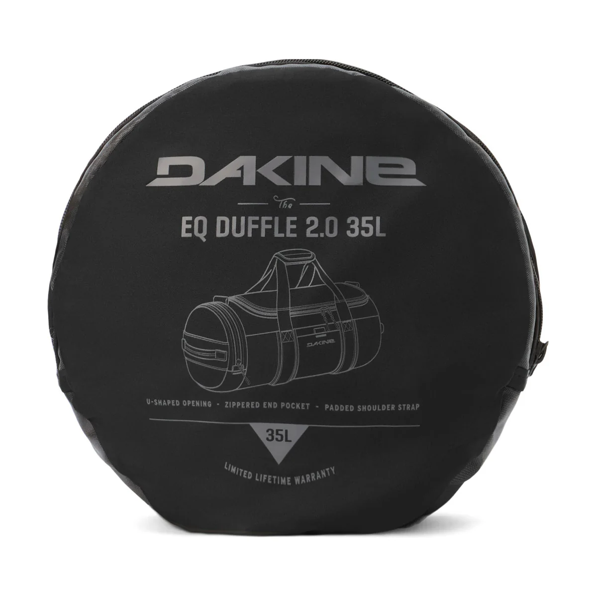 Dakine EQ 2.0 35L Duffle Bag - Carbon Heather - Image 3