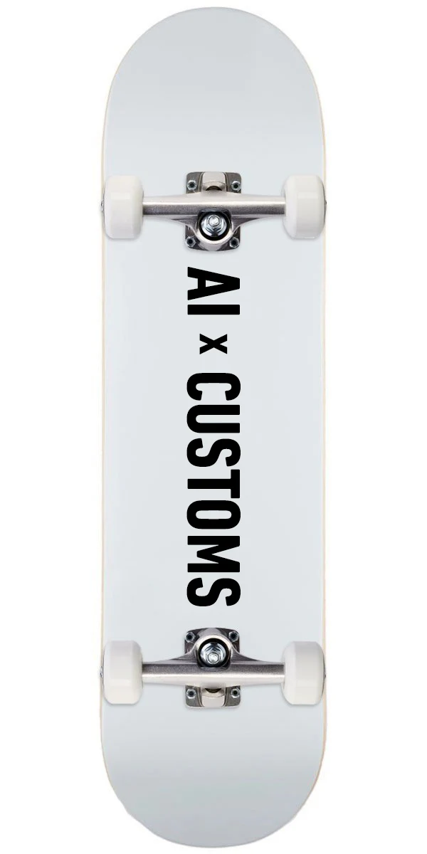 DALL-E AI Generated Skateboard Complete - 8.375"