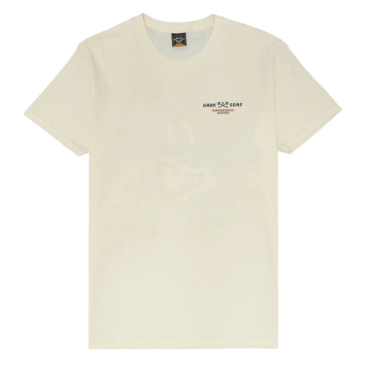 Dark Seas Bite First T-Shirt - Cream - Image 2