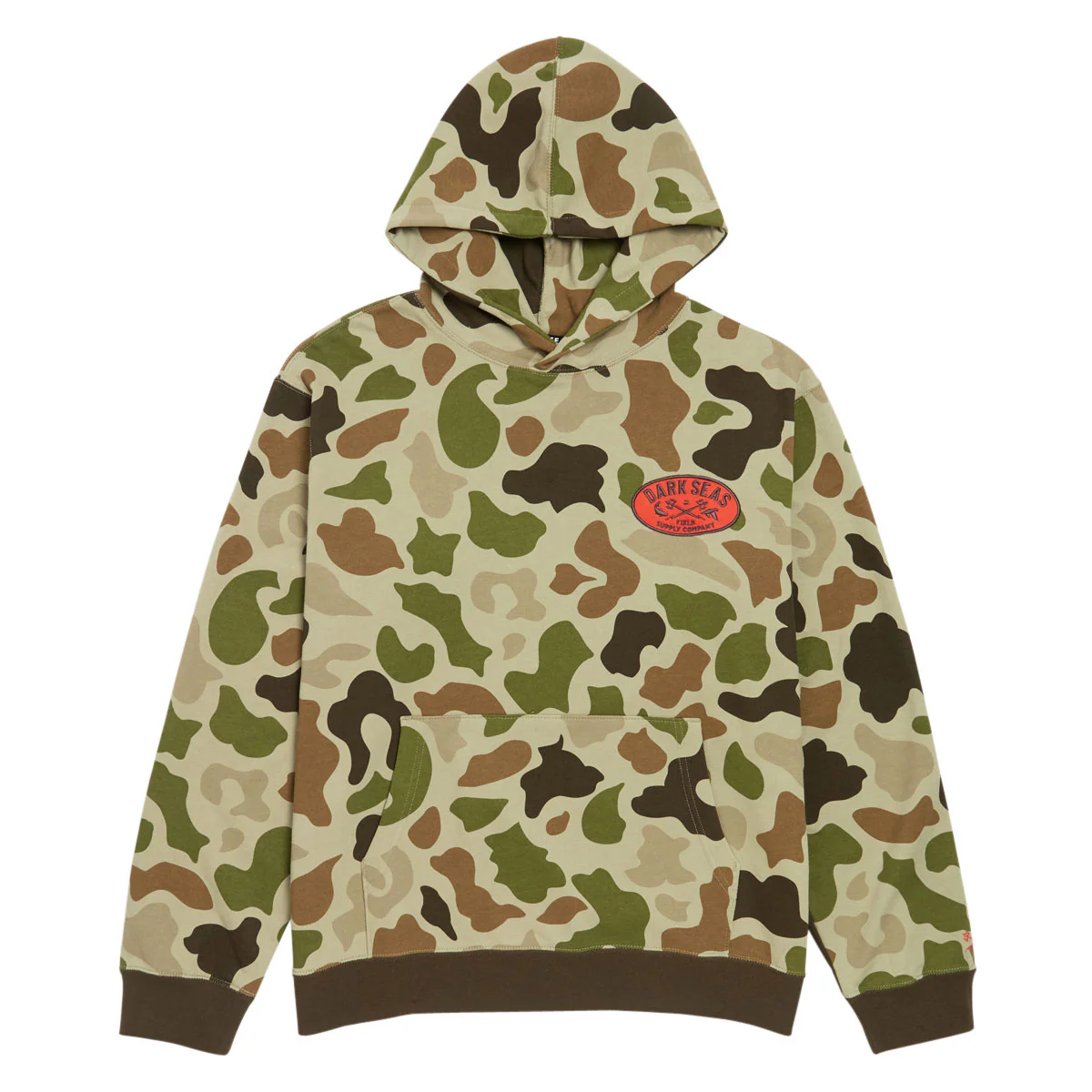 Dark Seas Briarcliff Fleece Hoodie - Camo