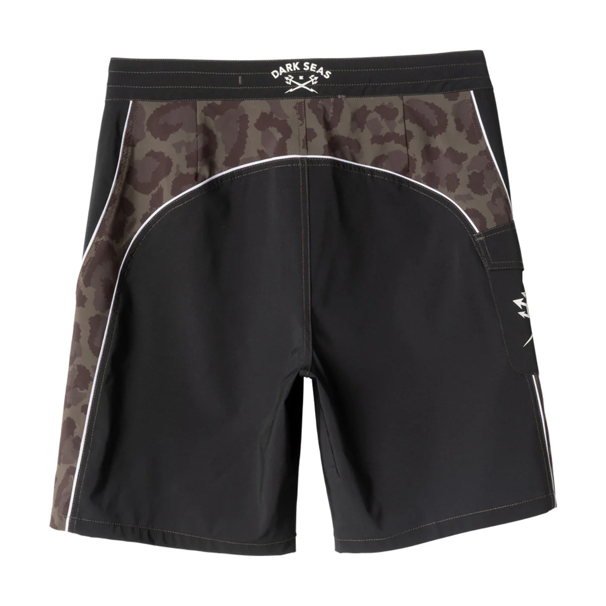 Dark Seas Time Warp Boardshorts - Black Camo - Image 2