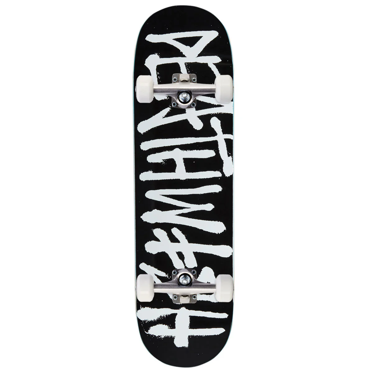 Deathwish Deathspray Skateboard Complete - Black/White - 8.75"
