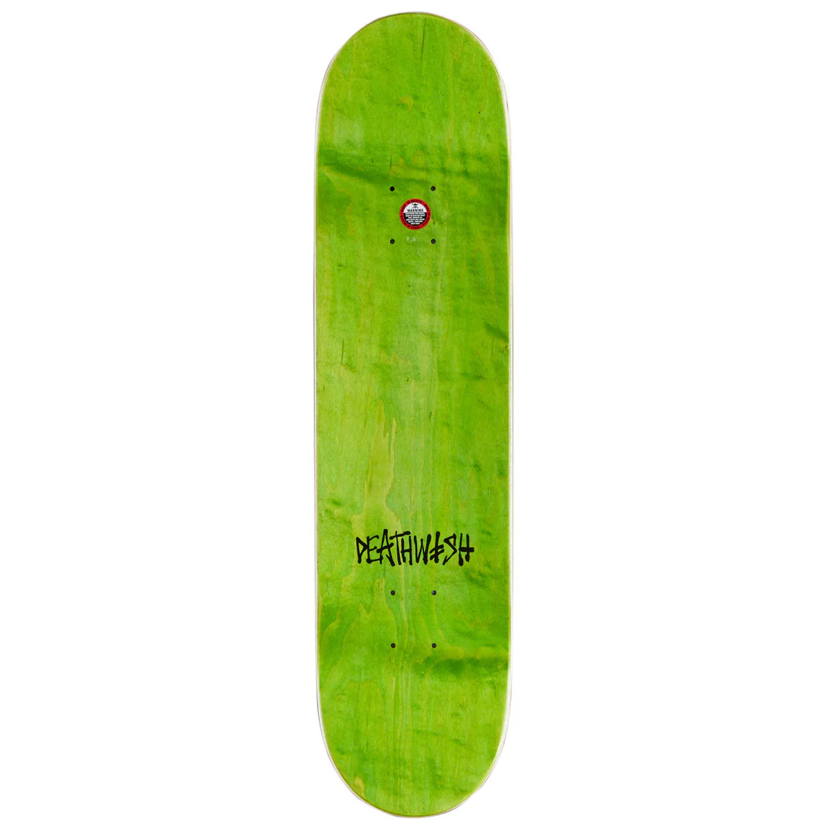 Deathwish Deathspray Skateboard Deck - Black/White - 7.90" - Image 2
