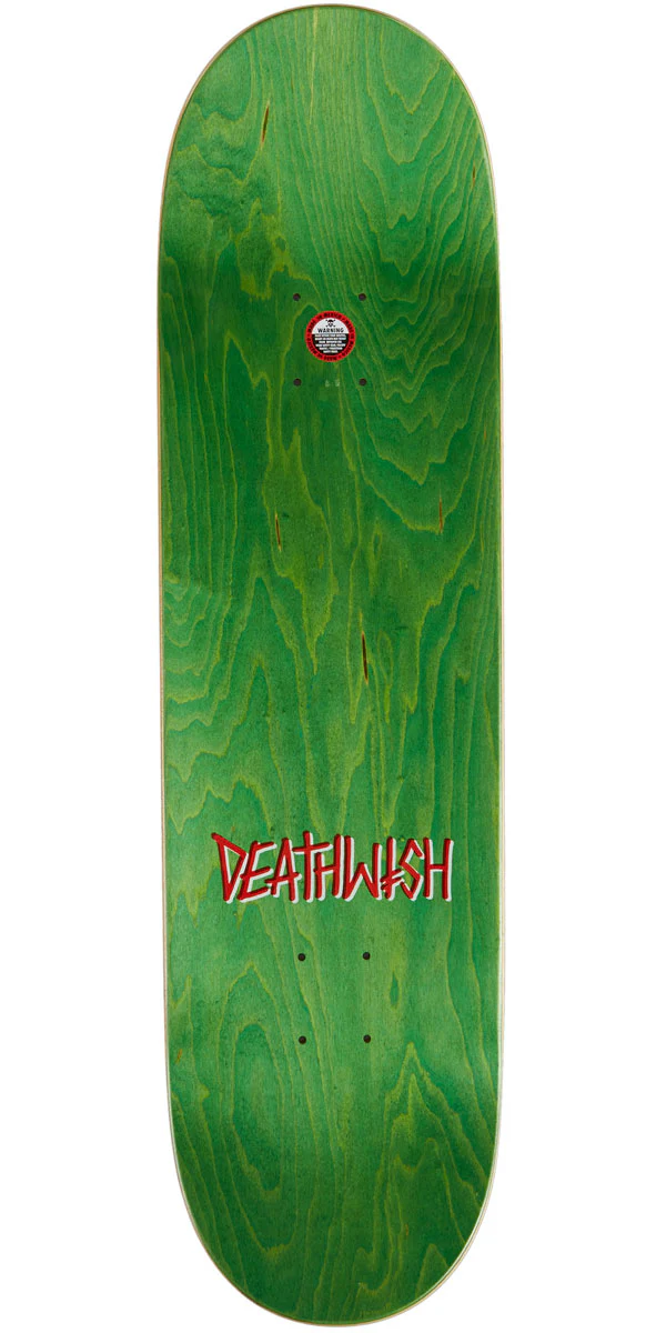 Deathwish Foy Gator Skateboard Deck - Blue - 8.50" - Image 2