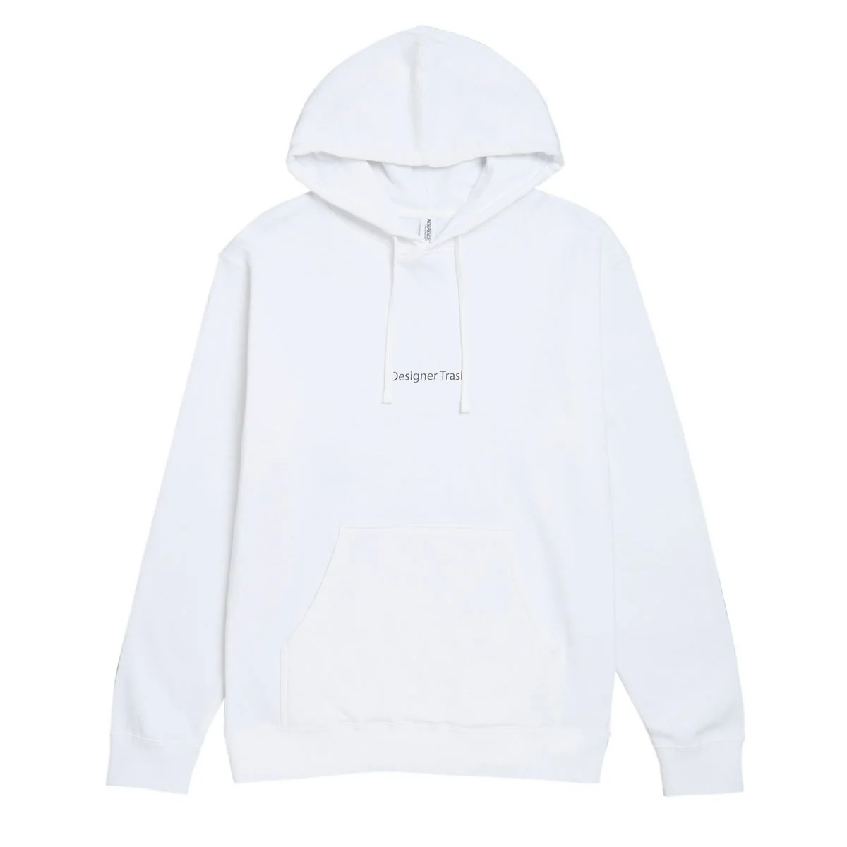 Designer Trash Hoodie - White