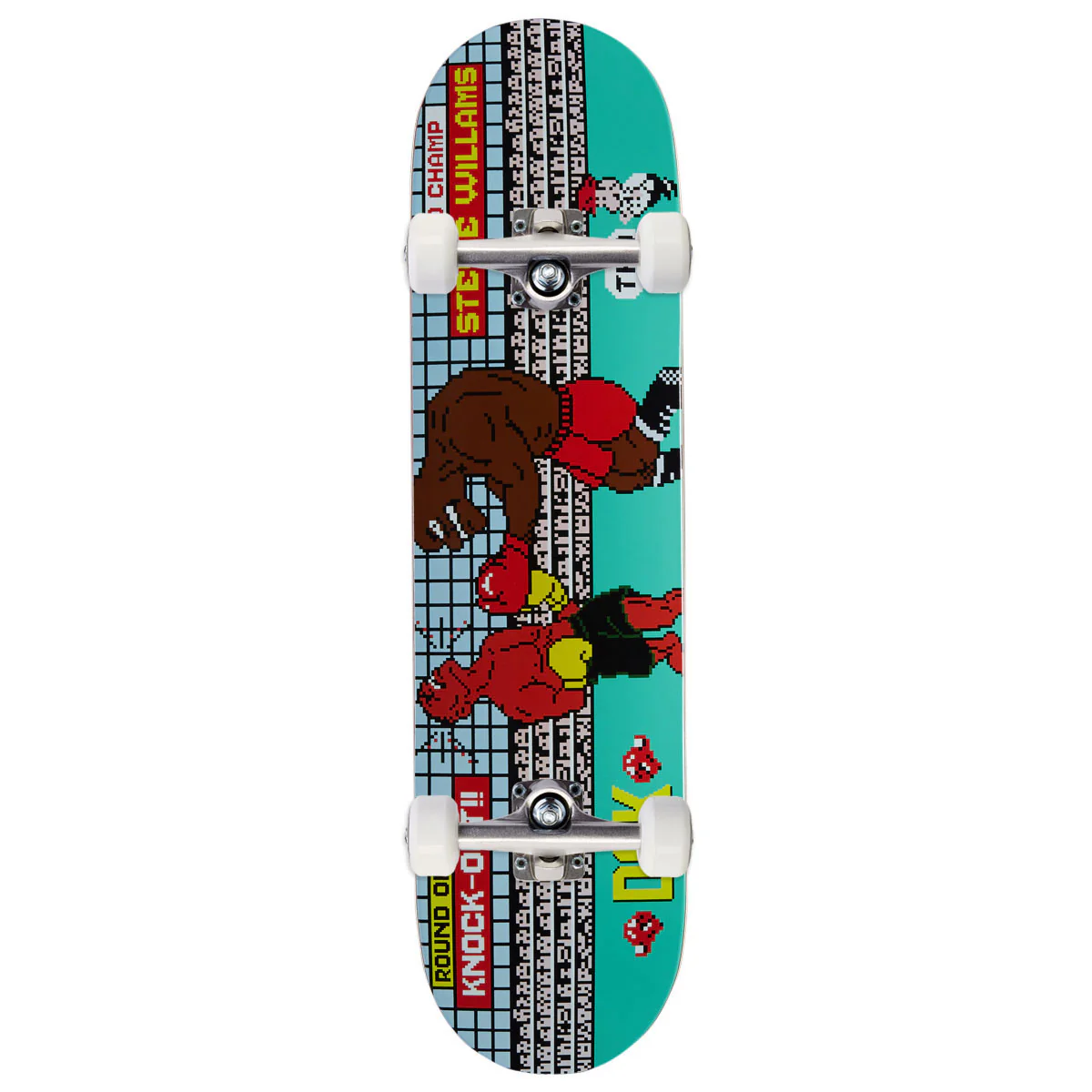 DGK 8 Bit TKO Stevie Skateboard Complete - 8.25"