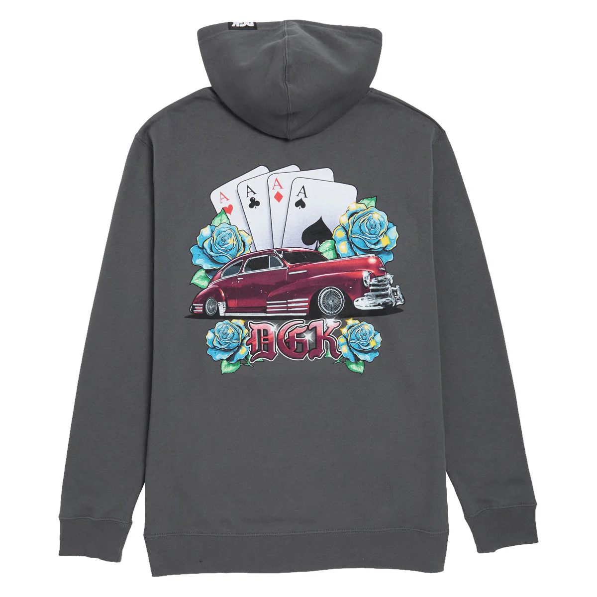 DGK Aces Hoodie - Charcoal