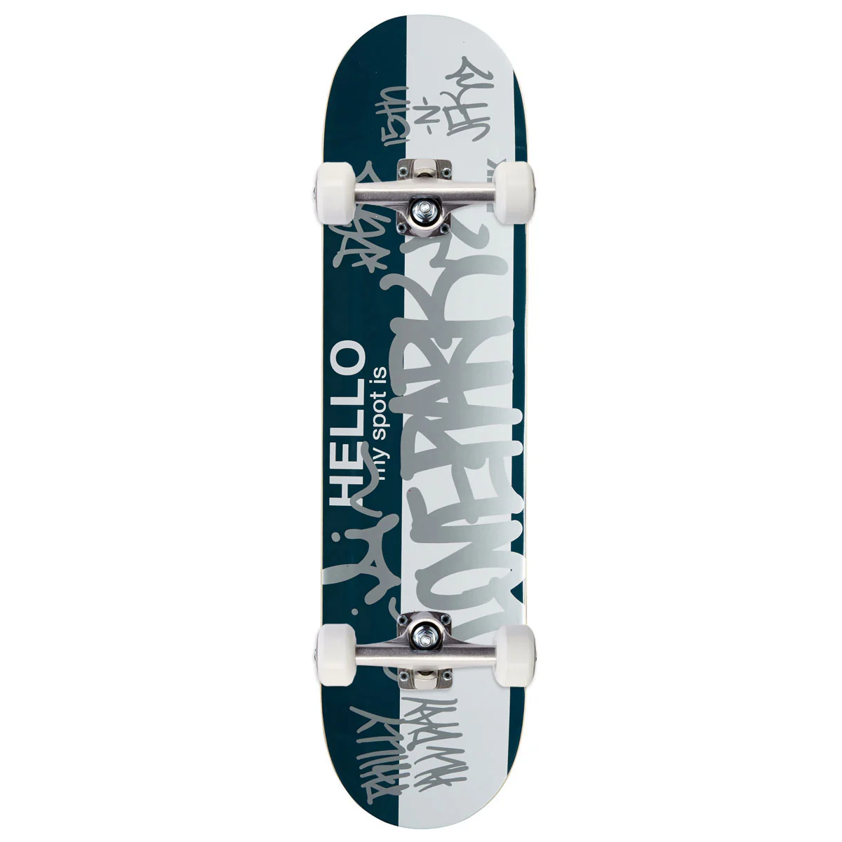 DGK Hello Love Park Skateboard Complete - Green - 8.25"