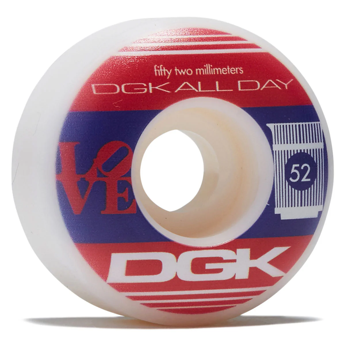 DGK Plaza 101a Skateboard Wheels - 52mm