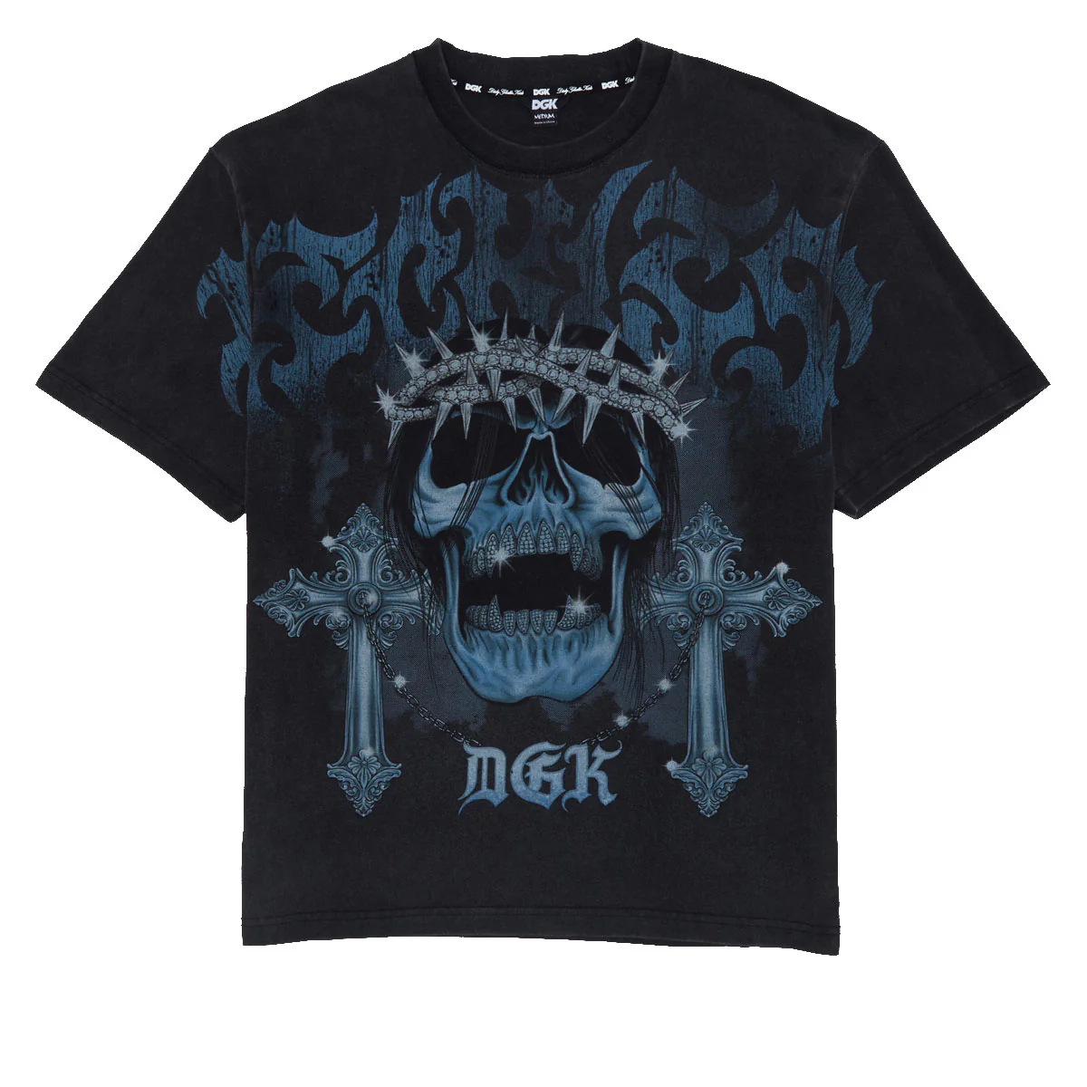 DGK Realm Knit T-Shirt - Vintage Black