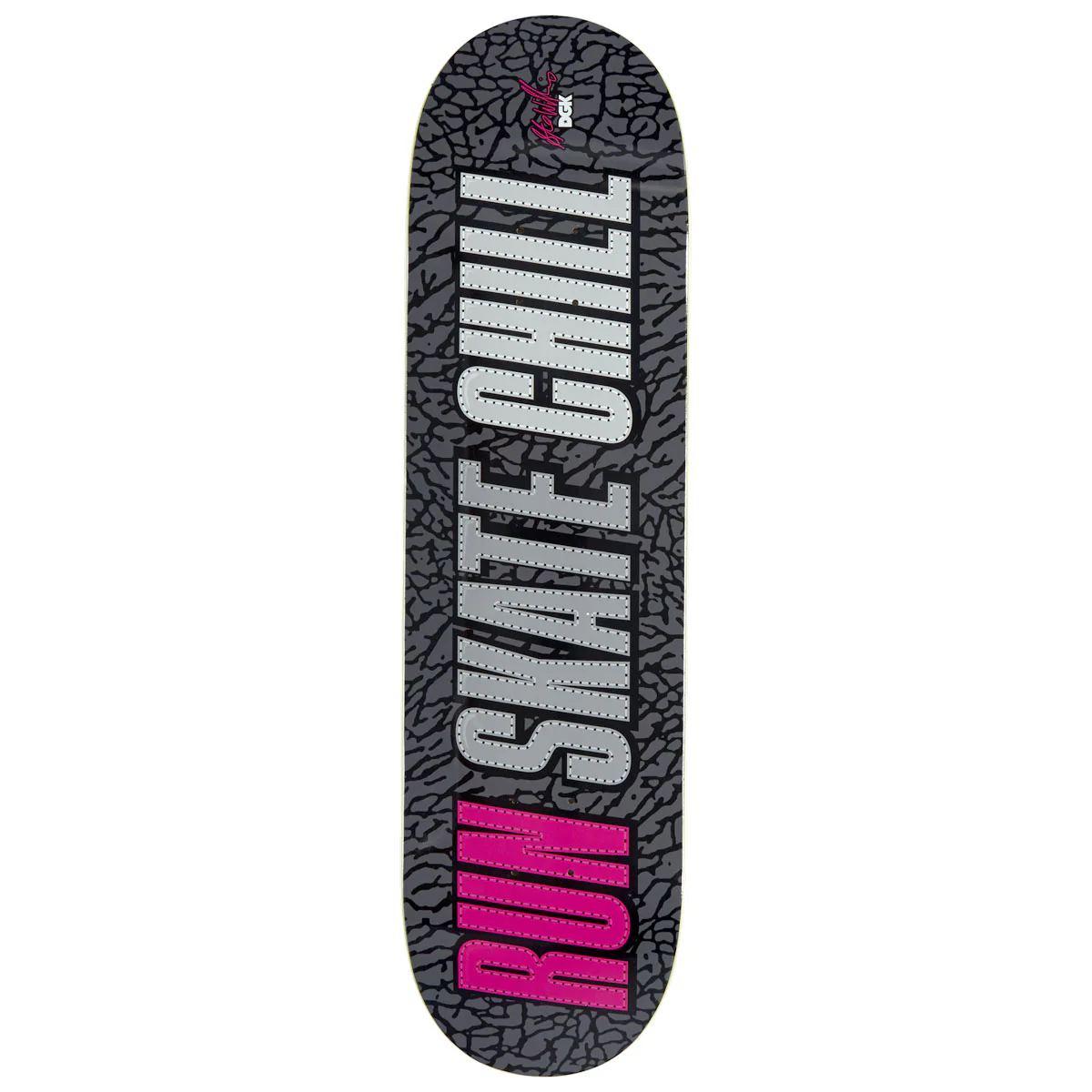 DGK Run Skate Chill Stevie Skateboard Deck - 8.38"