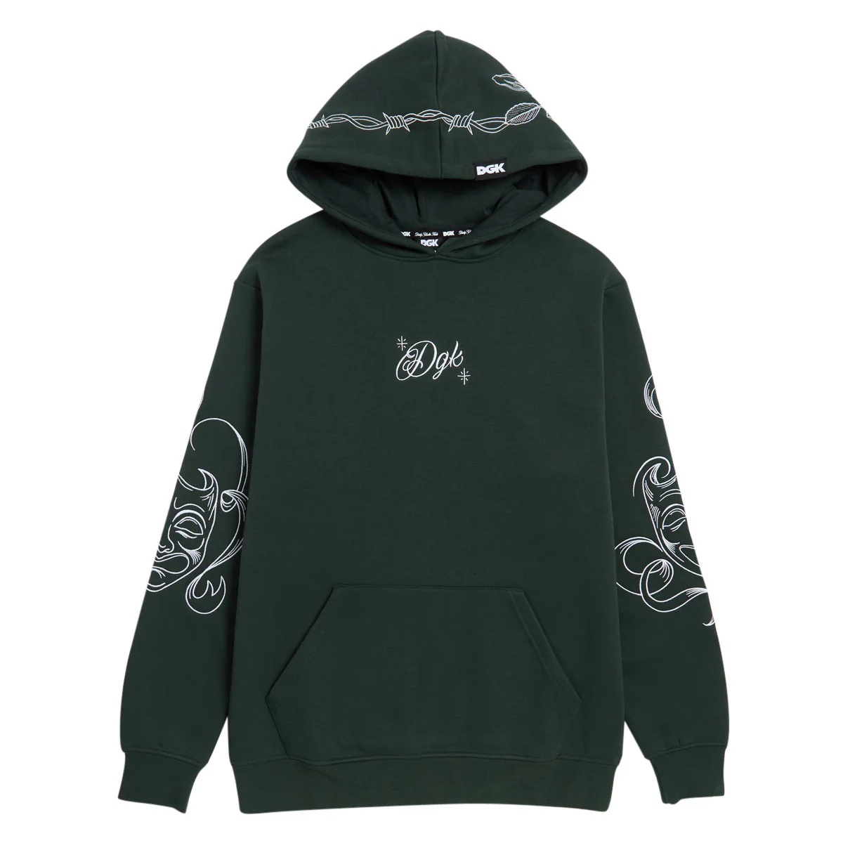 DGK Saints Hoodie - Forest Green
