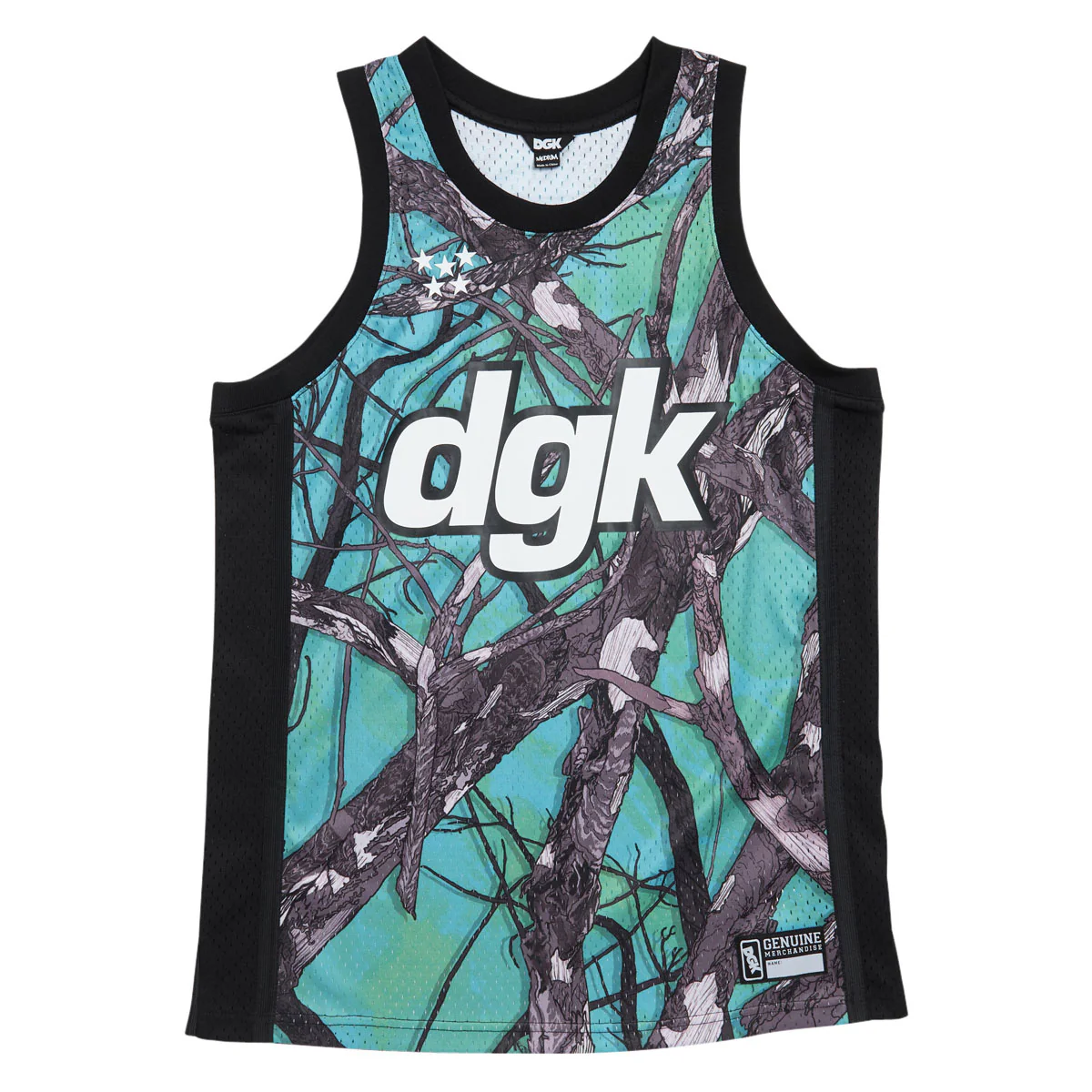 DGK Timber Basketball Jersey - Tree Camo