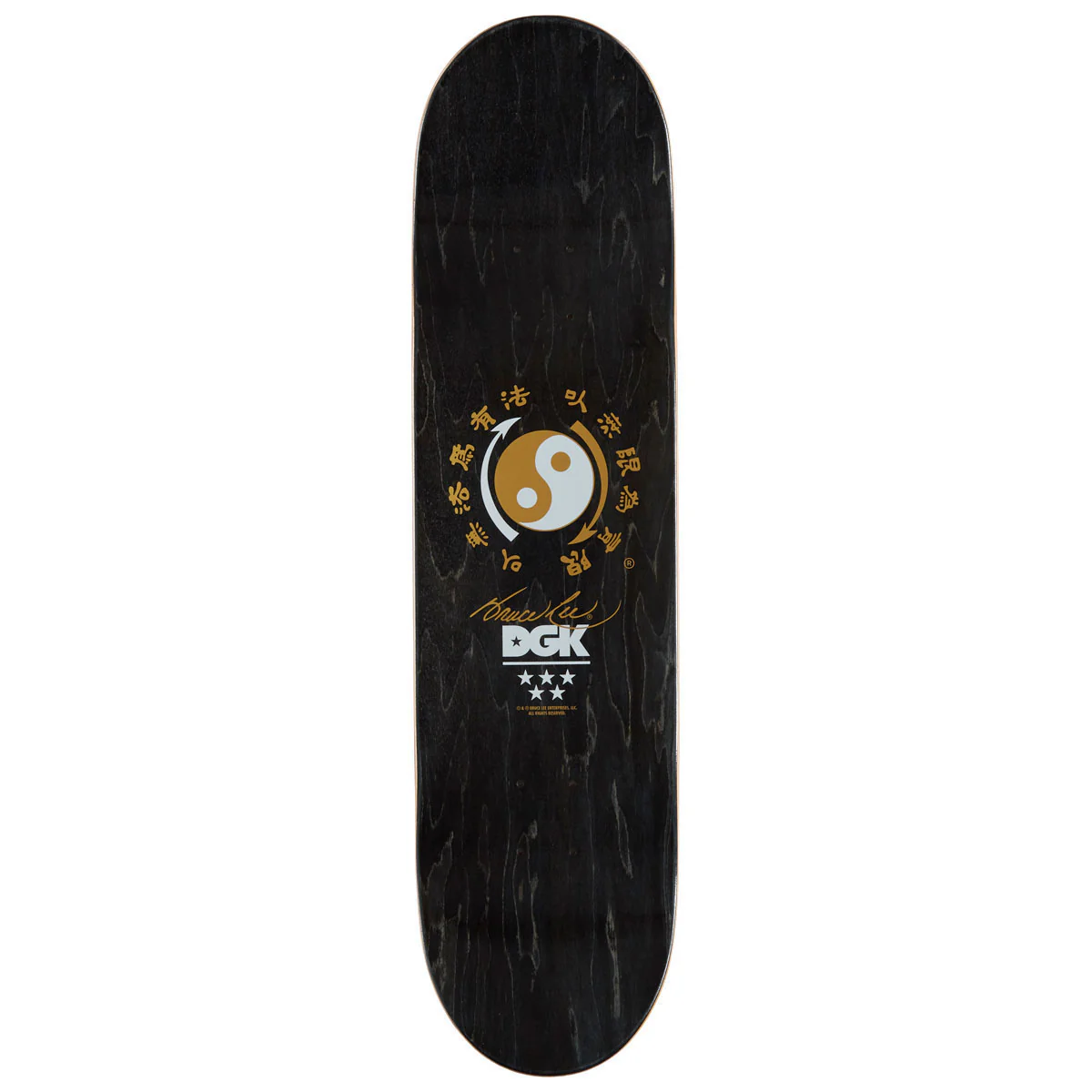 DGK x Bruce Lee Legend Skateboard Deck - Red Foil - 8.50" - Image 2