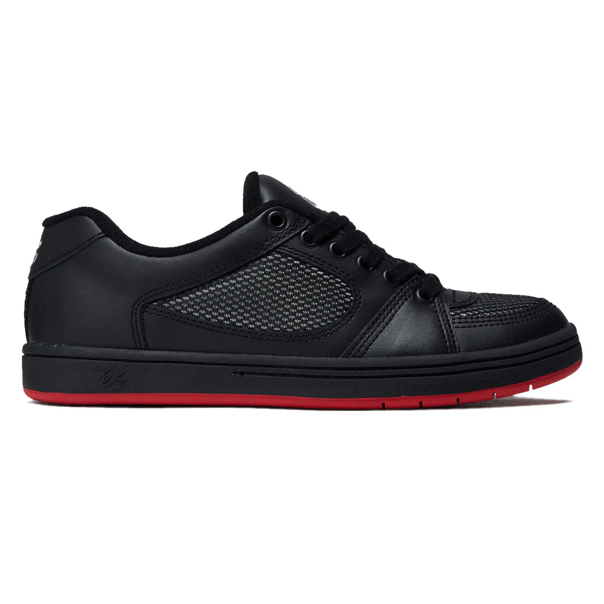 eS Accel Shoes - Black/Black/Red