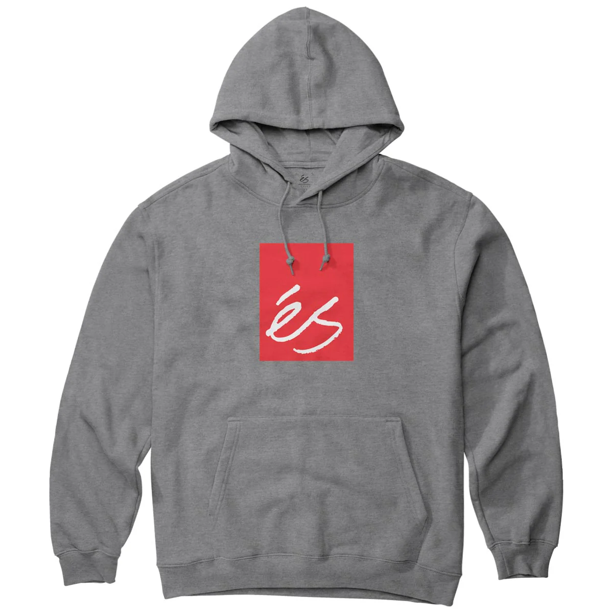 eS Main Block Fleece Hoodie - Grey/Heather