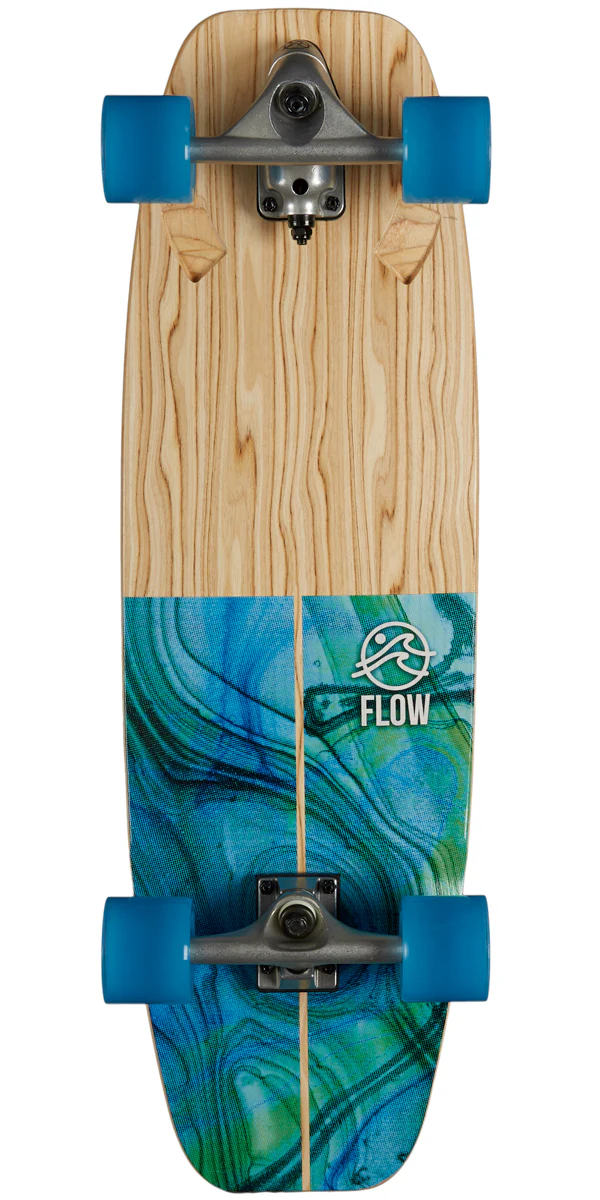 Flow Wedge 32" Pre-Built Surfskate Complete