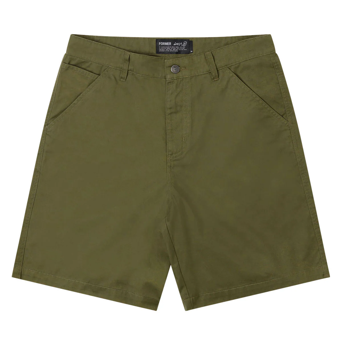 Former Reynolds 21 Walk Shorts - Deep Olive