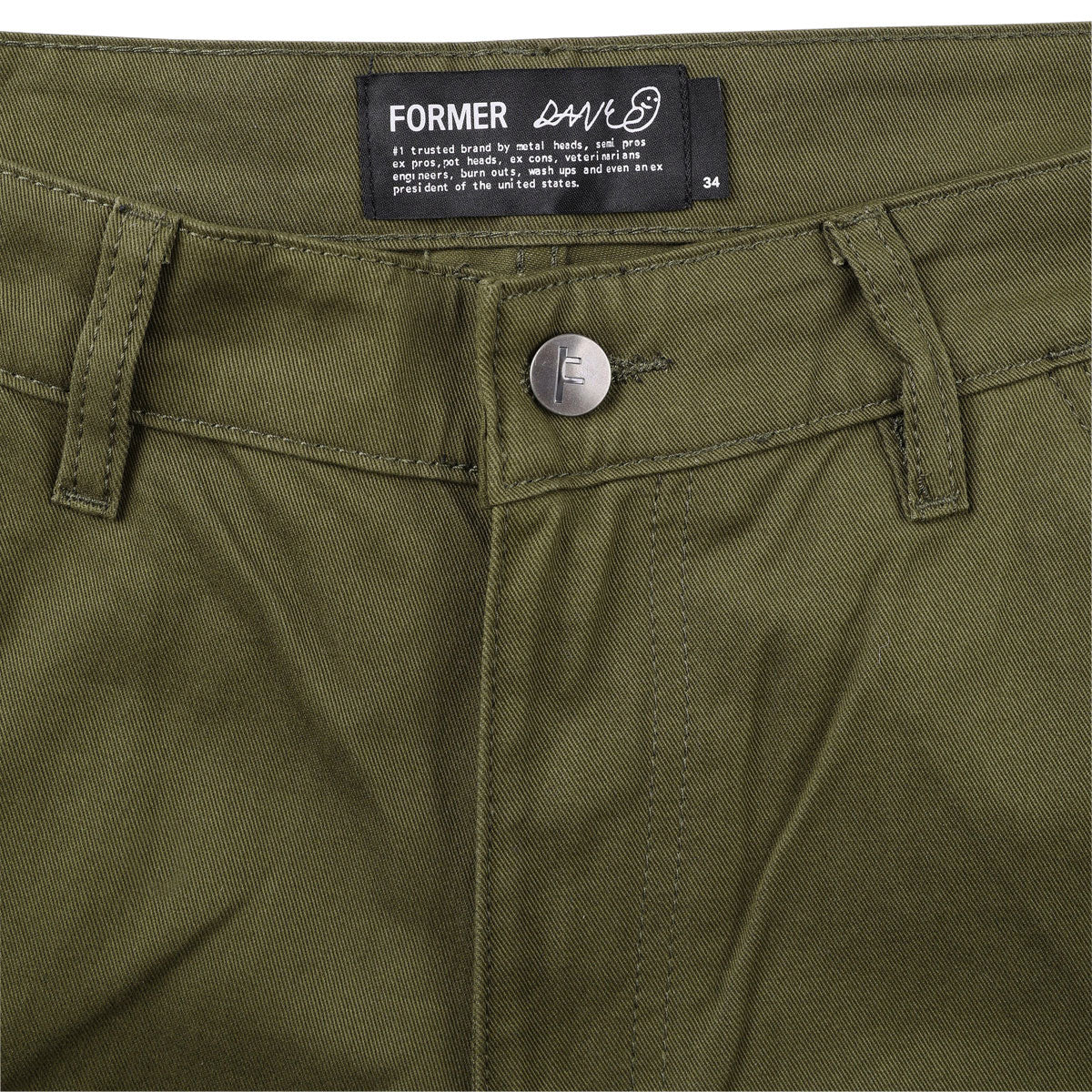 Former Reynolds 21 Walk Shorts - Deep Olive - Image 6