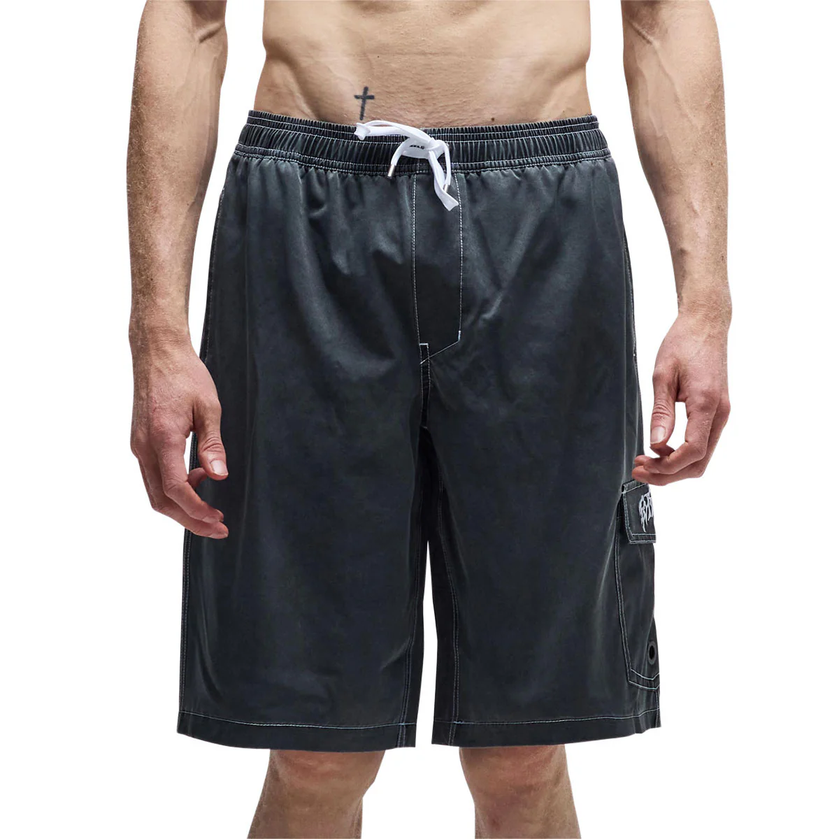 Former Swans Cargo 21 Boardshorts - Black - Image 3