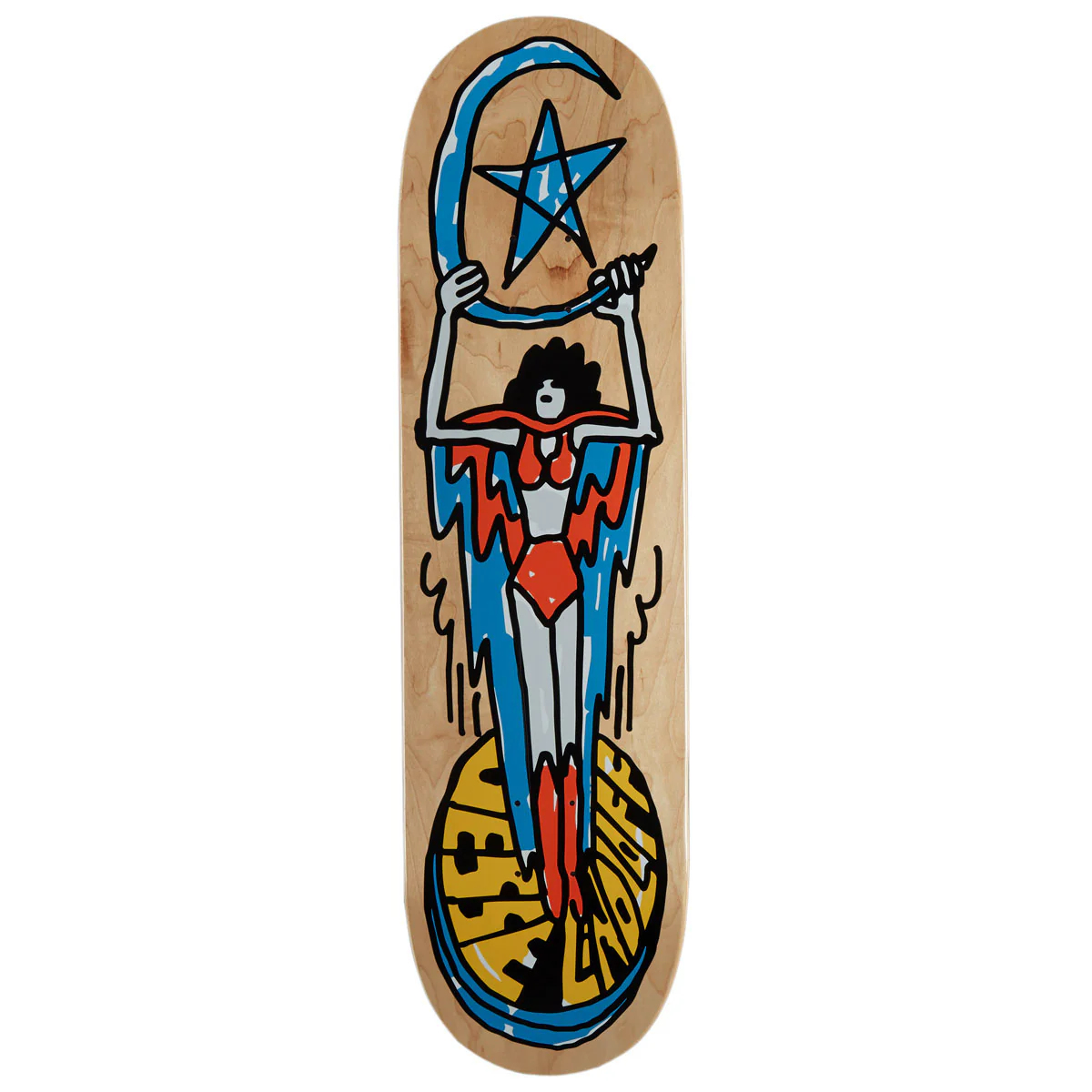 Foundation Lindloff Super Girl Skateboard Deck - 8.50"