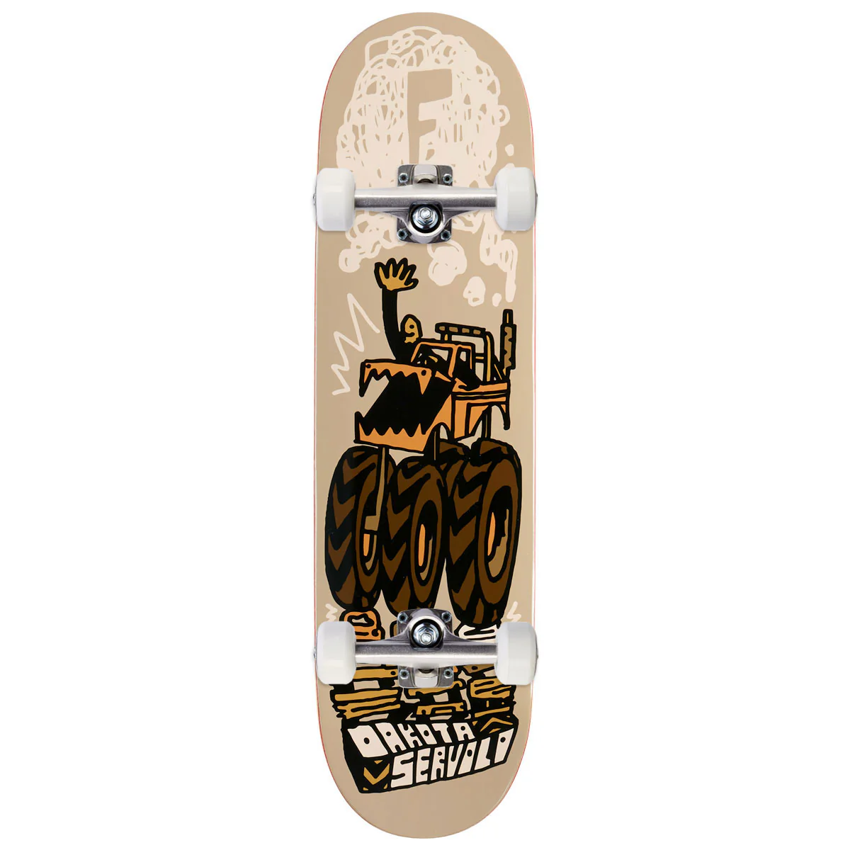 Foundation Servold Monster Truck Skateboard Complete - 8.50"