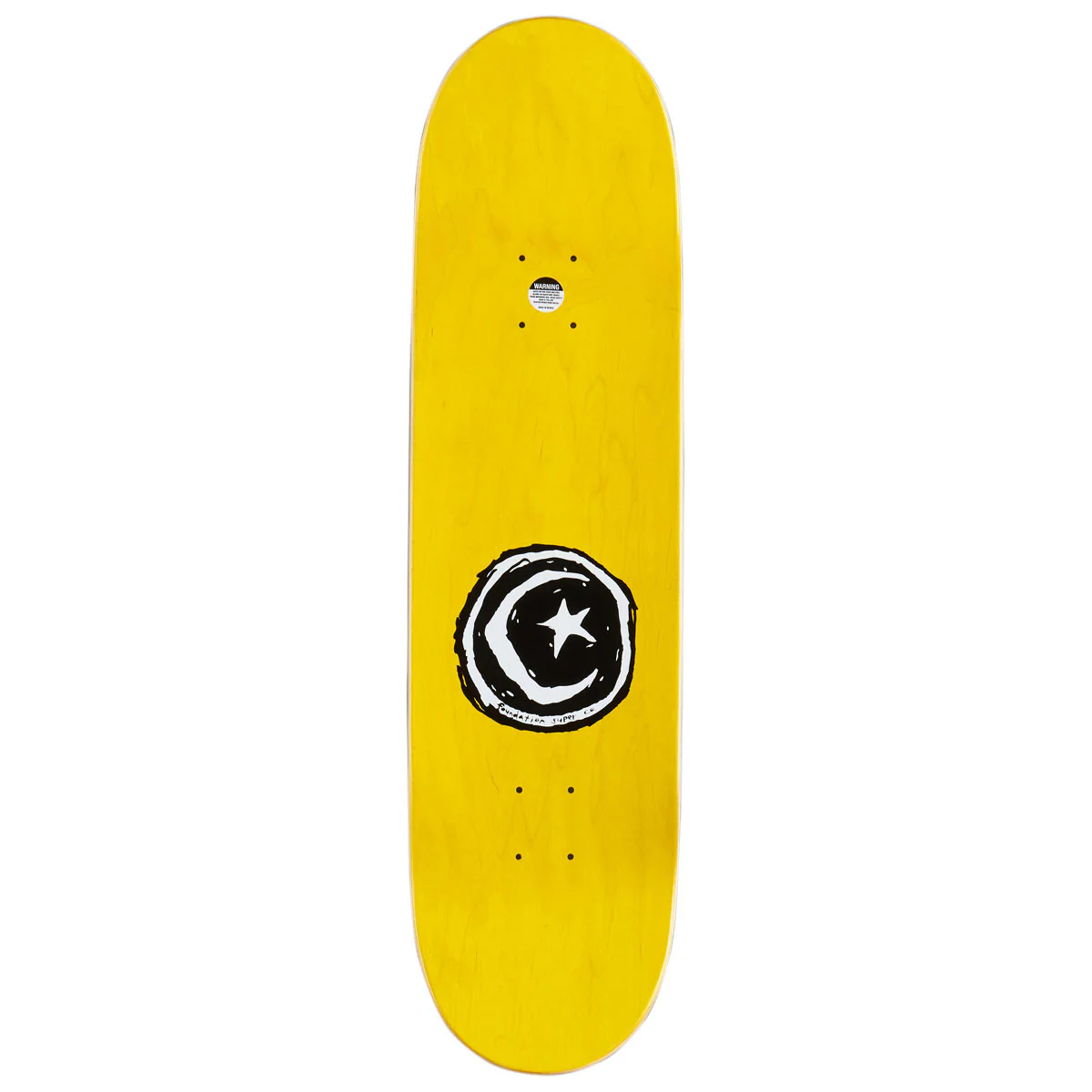 Foundation Star & Moon Skateboard Complete - Green - 8.50" - Image 2