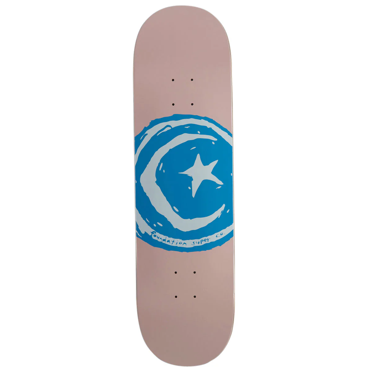 Foundation Star & Moon Skateboard Deck - Pink - 8.50"