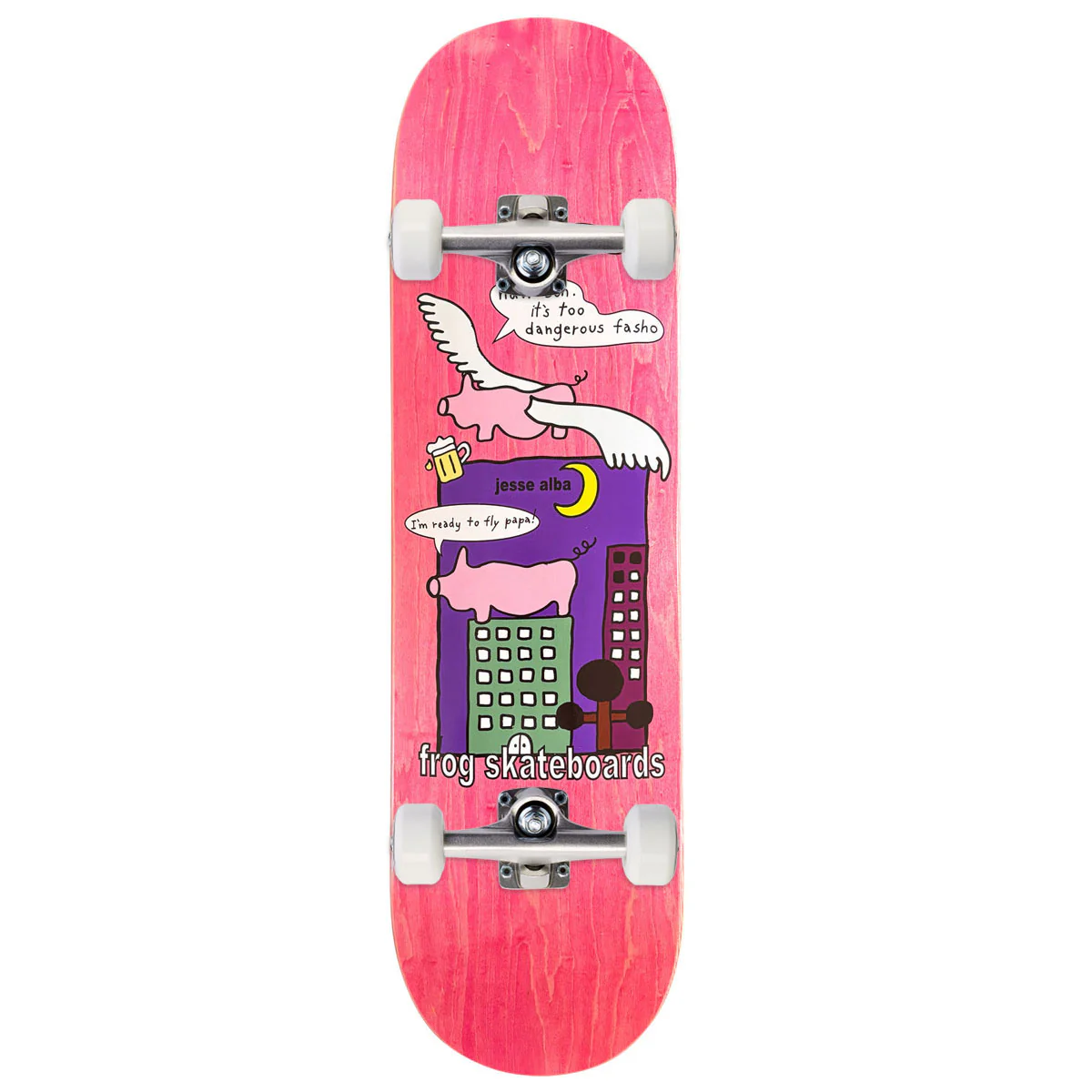 Frog Papa Knows Best Jesse Alba Skateboard Complete - 8.60"