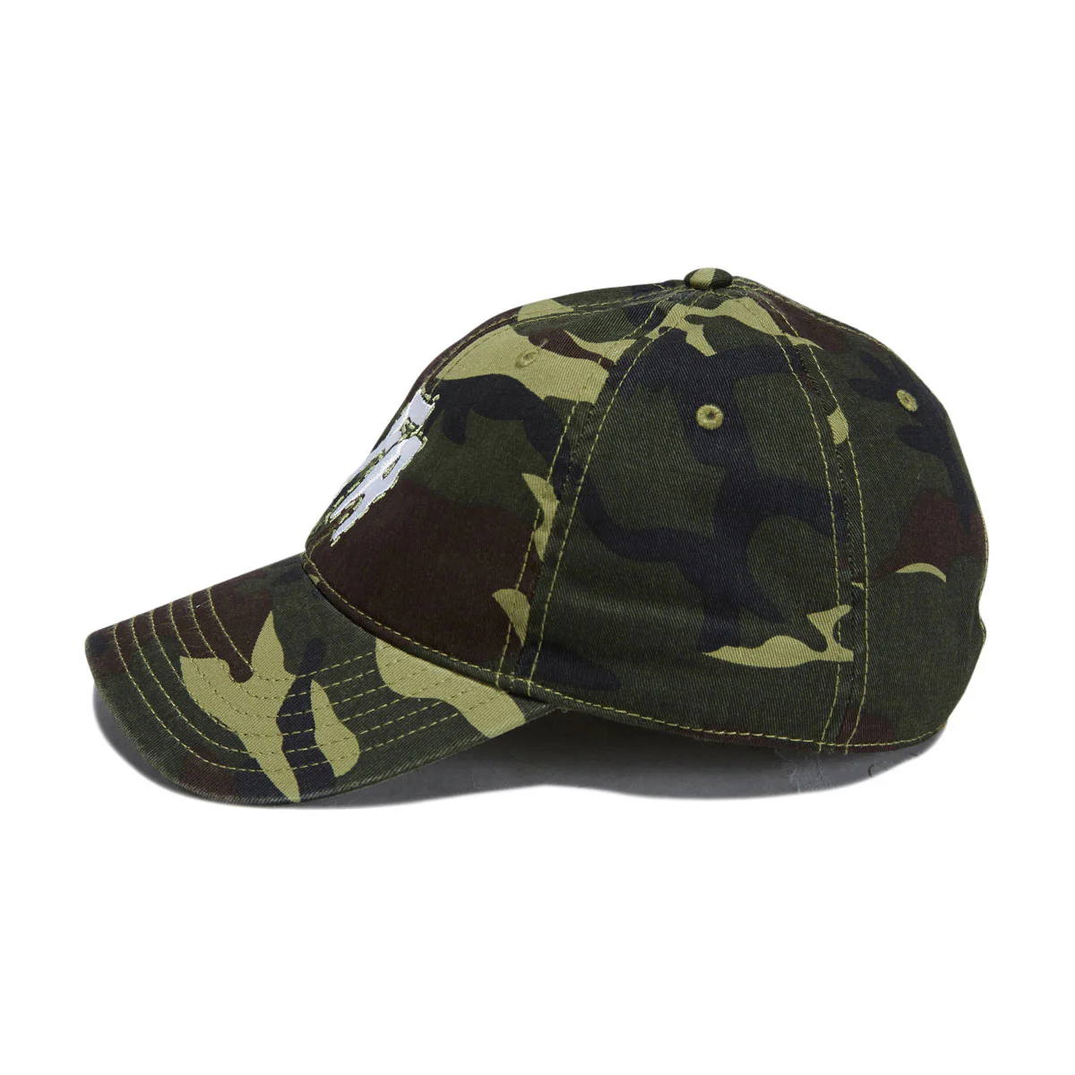 Fucking Awesome Camo Seduction Contrast Stitch 6 Panel Hat - Washed Camo - Image 4